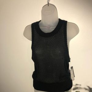 Crocheted fun top. Perfect for camisole overlay